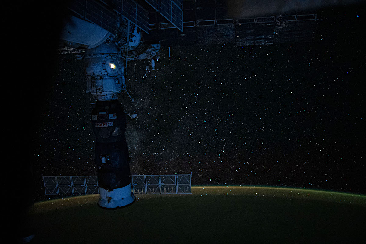 国際宇宙ステーションから見た おおかみ座周辺の星空 アストロピクス