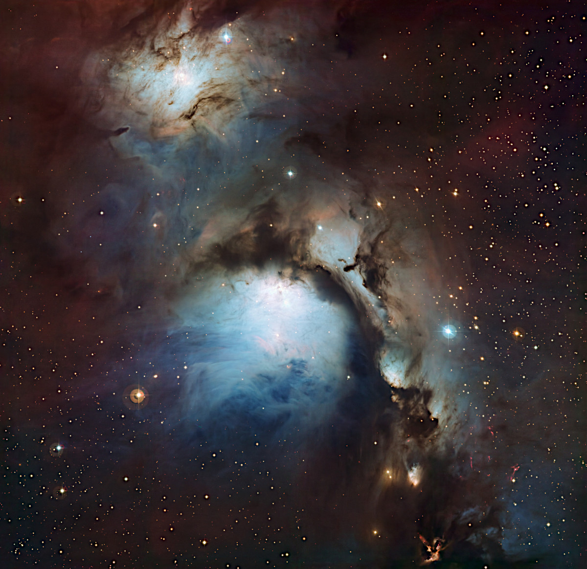 オリオン座の反射星雲m78 アストロピクス
