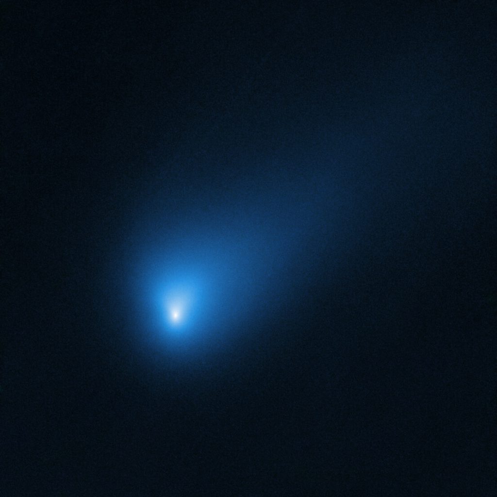 恒星間天体ボリソフ彗星をハッブル宇宙望遠鏡がとらえた