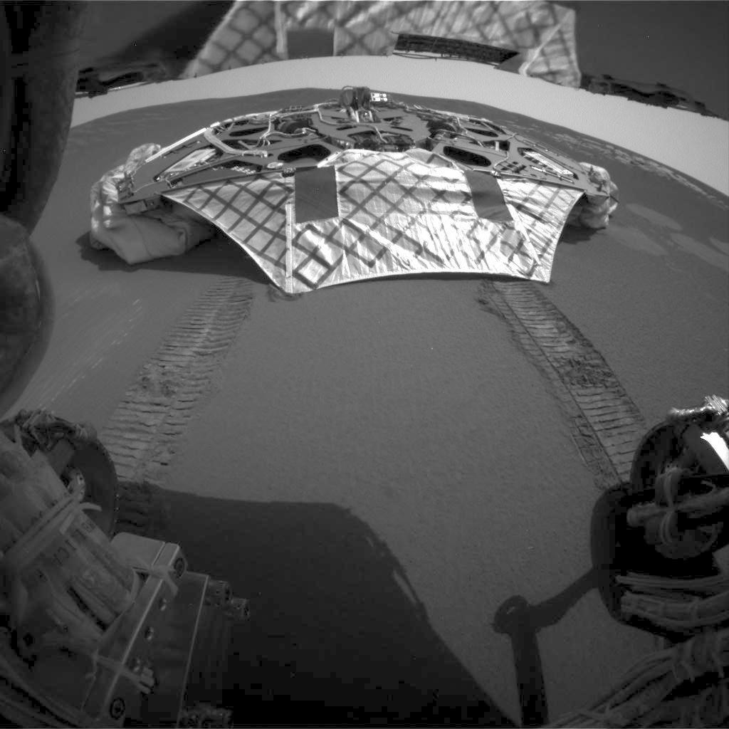 2004年1月25日、探査車オポチュニティが火星に着陸