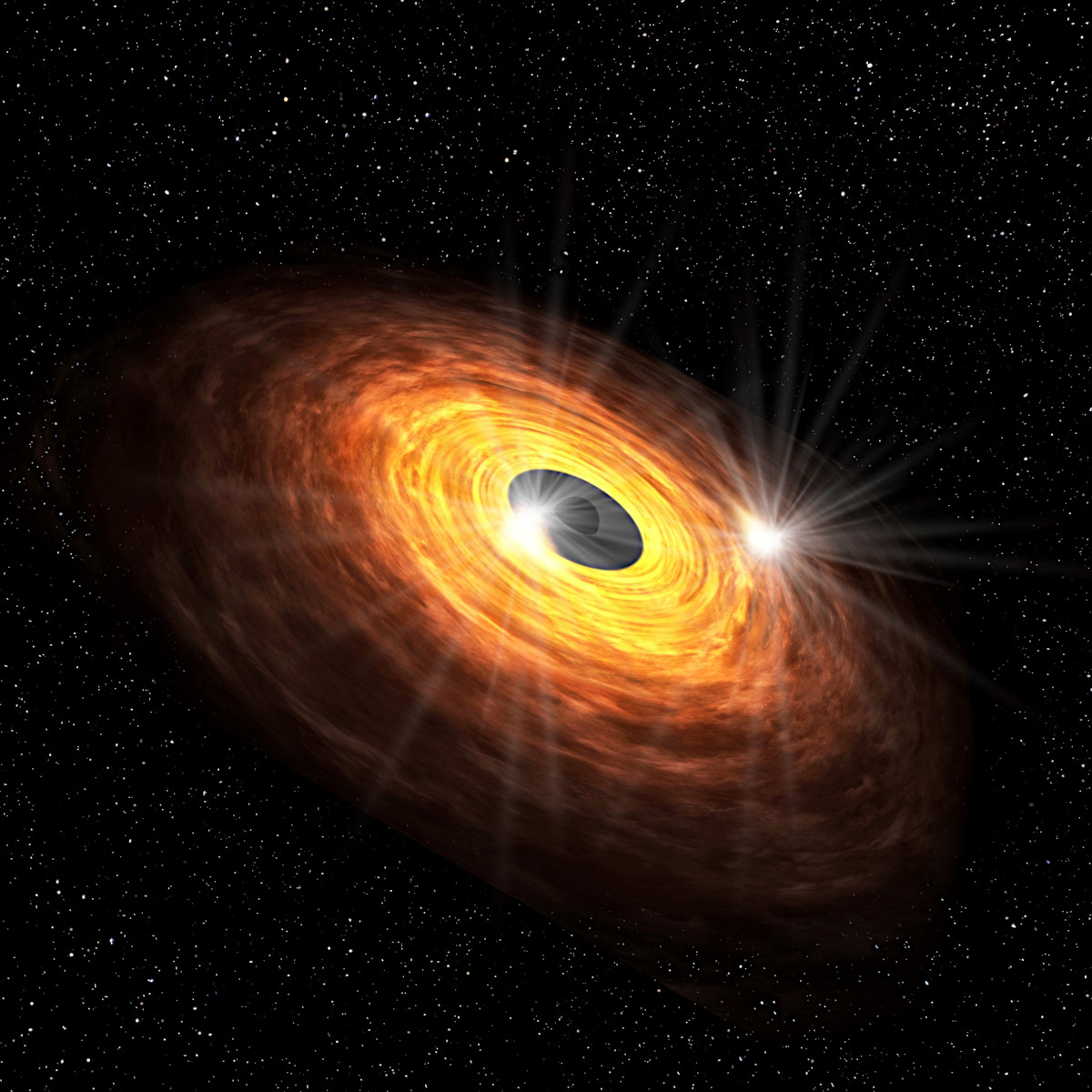 天の川銀河の中心にある超巨大ブラックホールの“瞬き”をとらえた！ | アストロピクス