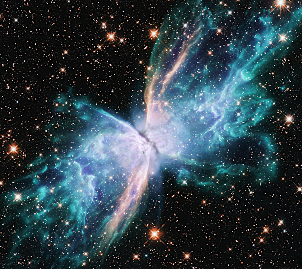 ハッブルがとらえた バタフライ星雲 の最新画像 アストロピクス
