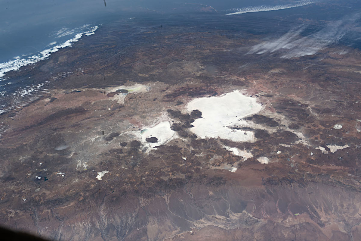 Issから見た南米のウユニ塩湖 アストロピクス