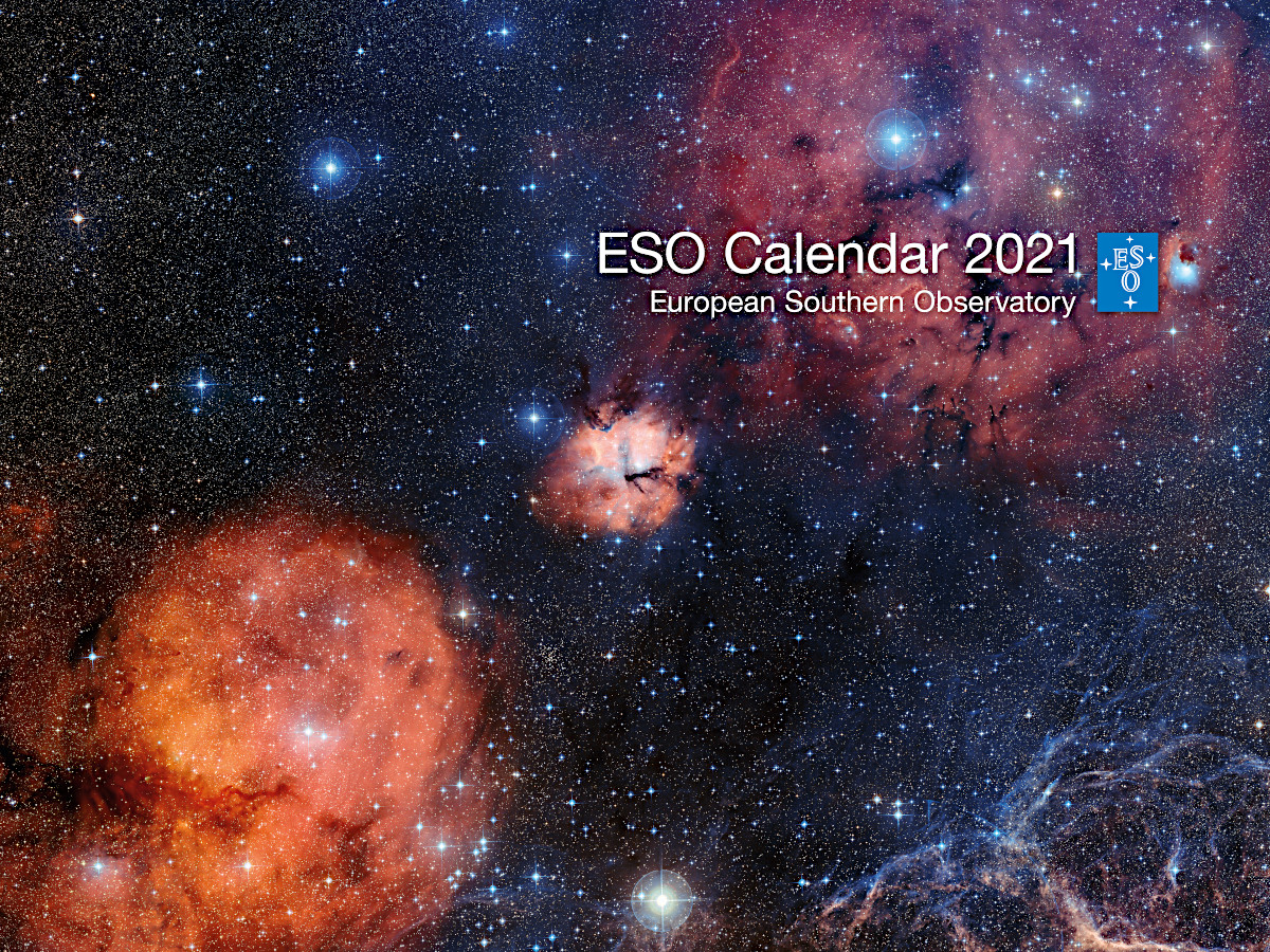 Eso ヨーロッパ南天天文台 の21年カレンダー アストロピクス