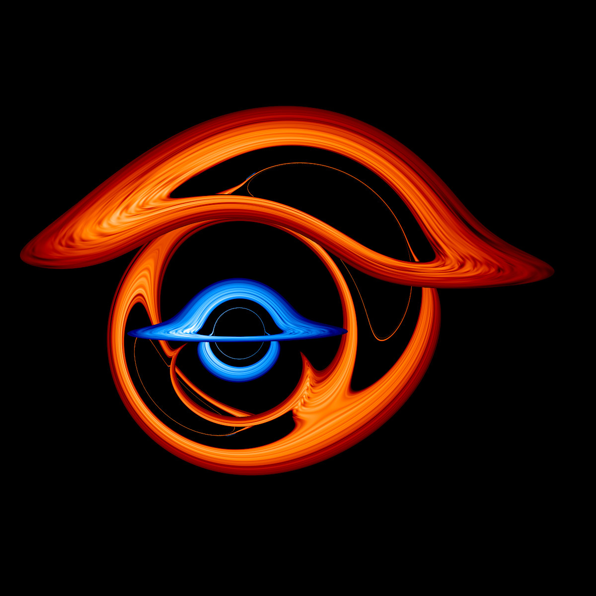 Nasaが新映像を公開 連星ブラックホールのガス円盤はどう見える アストロピクス