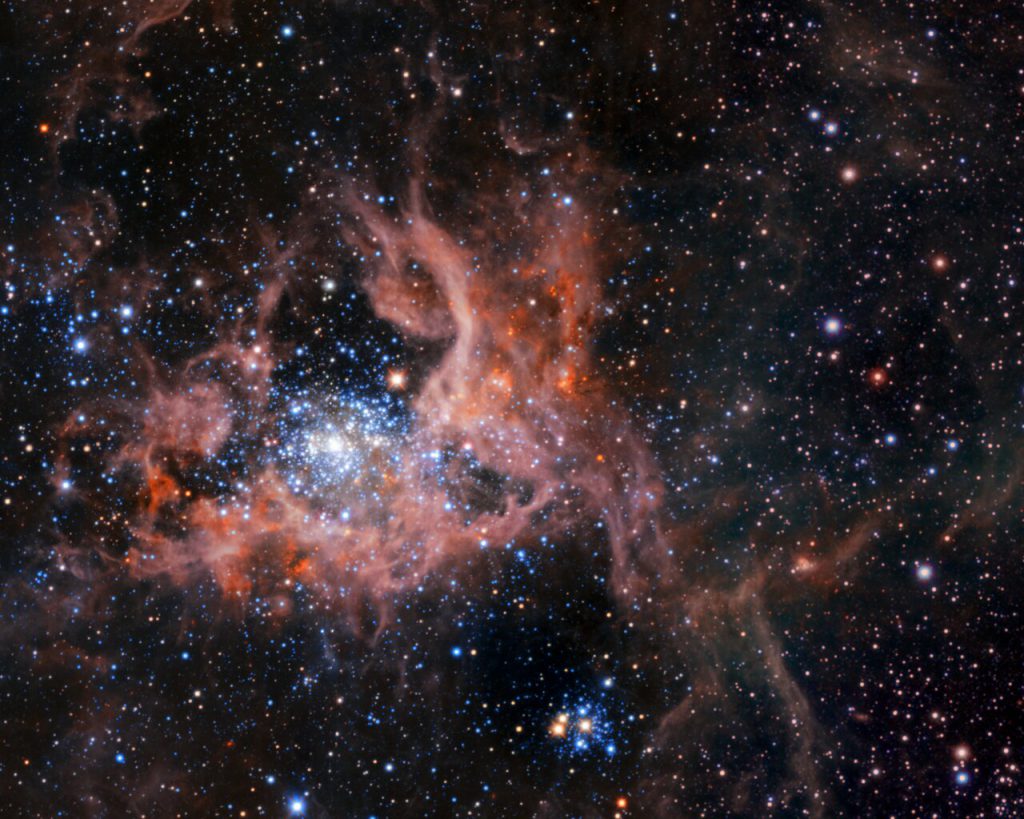 Credit: ESO, M.-R. Cioni/VISTA Magellanic Cloud survey. Acknowledgment: Cambridge Astronomical Survey Unit