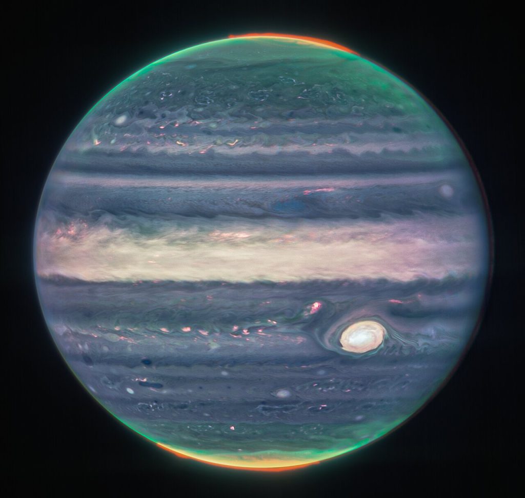 Image Credit: NASA, ESA, Jupiter ERS Team; image processing by Judy Schmidt