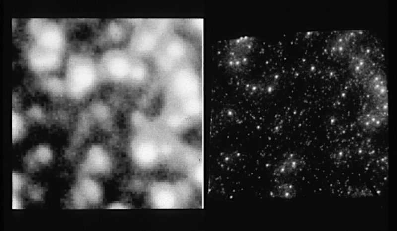 Image Credit: NASA, ESA, and STScI; Ground Image: Cerro Tololo Inter-American Observatory, Chile